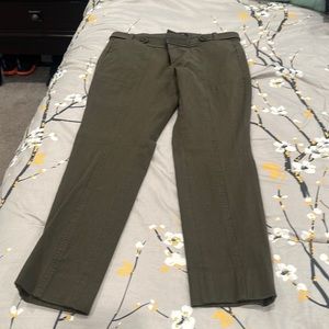 Banana Republic Sloan pant 2P green
